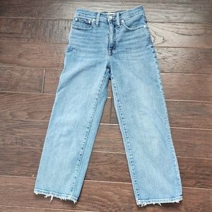 Madewell Slim Wide Leg Crop